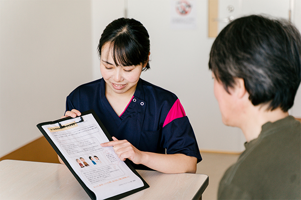 月に1回 患者家族面談