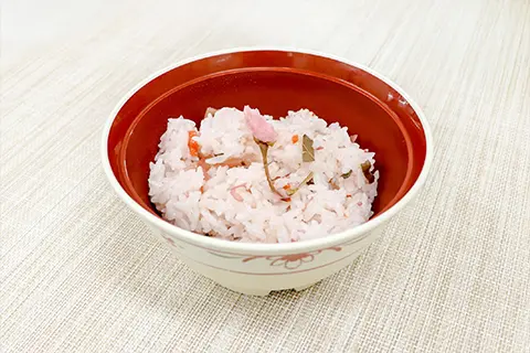 桜散らしの写真