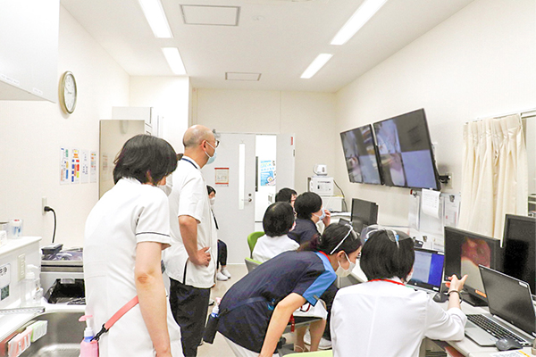 嚥下内視鏡検査（VE）